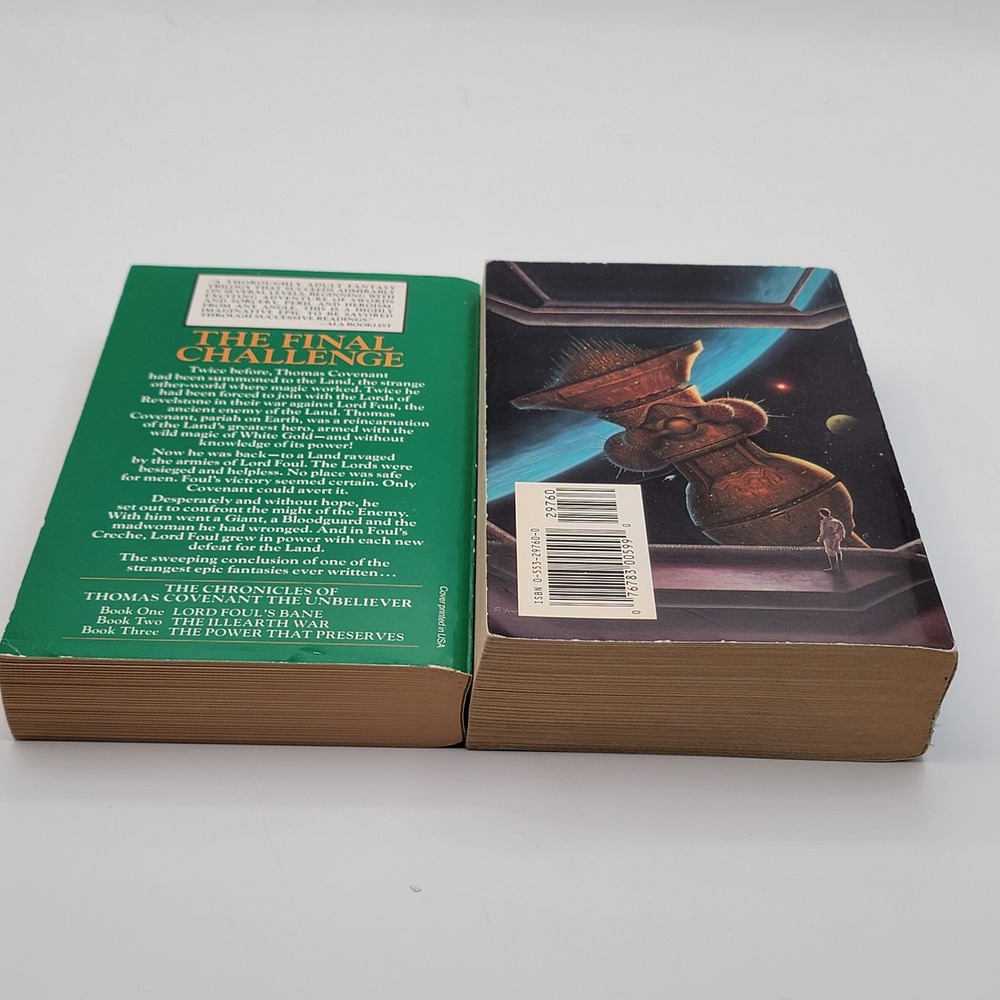 Stephen R. Donaldson Forbidden Knowledge & Power That Preserves Paperbacks Good - Picture 2 of 11